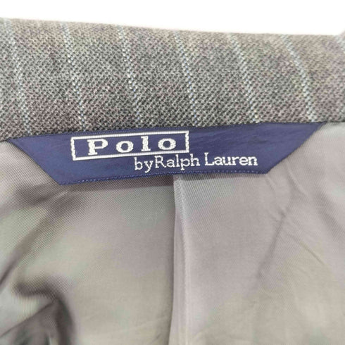 ポロバイラルフローレン Polo by RALPH LAUREN 90S ストライプ 3B テーラードジャケット メンズ A8