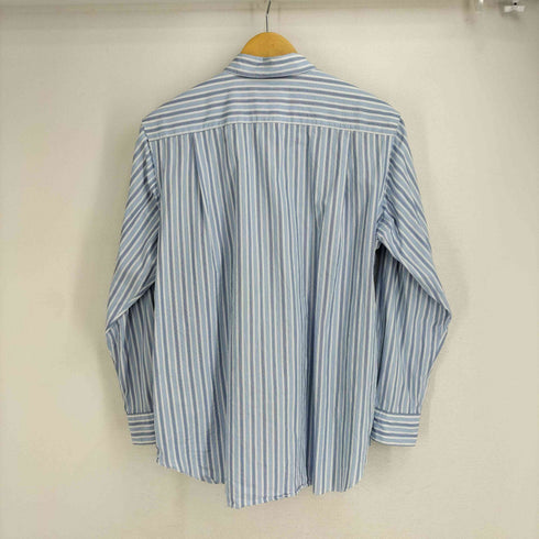 コムデギャルソンオムプリュス COMME des GARCONS HOMME PLUS 02AW 四つの黒期 ドッキング切替デザイン L/S ストライプシャツ メンズ