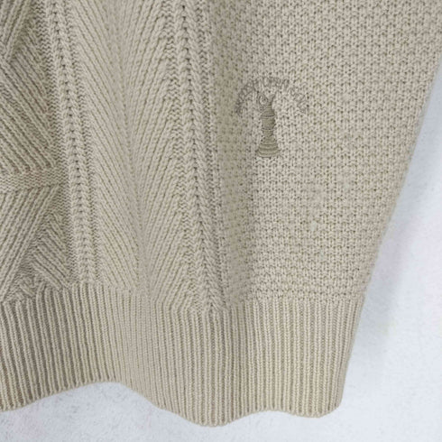 ミズノ MIZUNO CASHMERE 100% カシミヤ クルーネックニット メンズ L