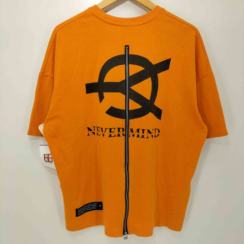 オーワイ OY NEVER MIND バックジップ S/S Tシャツ メンズ