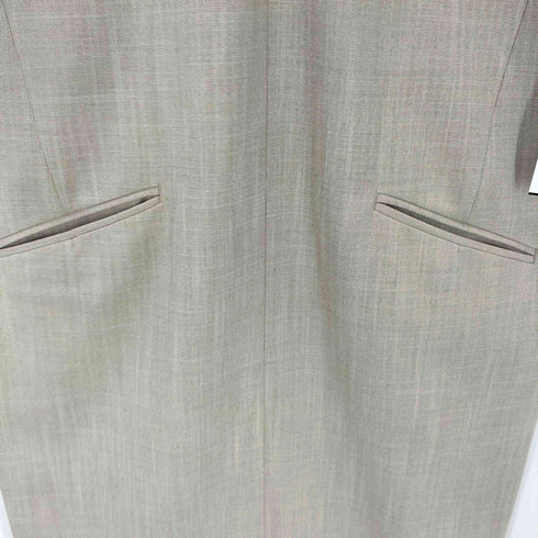 ユナイテッドアローズグリーンレーベルリラクシング UNITED ARROWS green label relaxing リネンライク キーネック ジャンパースカート レディース FREE