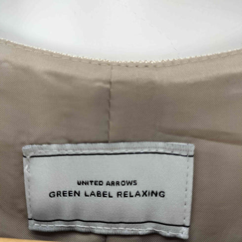 ユナイテッドアローズグリーンレーベルリラクシング UNITED ARROWS green label relaxing リネンライク キーネック ジャンパースカート レディース FREE