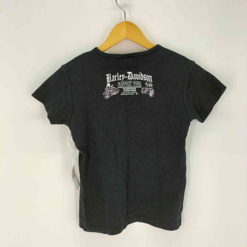 ハーレーダビッドソン HARLEY-DAVIDSON ハートロゴプリント Tシャツ Y2K レディース import:L