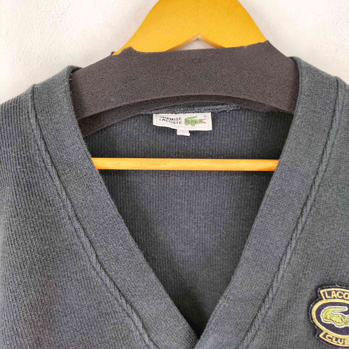 シュミーズラコステ CHEMISE LACOSTE 70-80S コットンカーディガン メンズ JPN:4