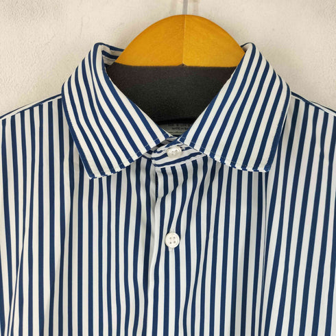 ザラ ZARA SLIM FIT リラックス ストライプ L/S シャツ メンズ import:S