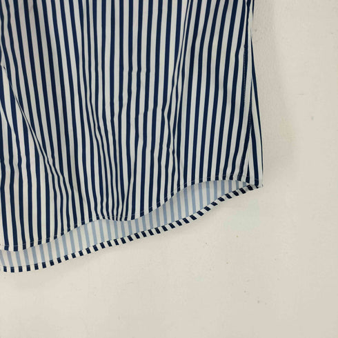 ザラ ZARA SLIM FIT リラックス ストライプ L/S シャツ メンズ import:S