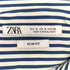 ザラ ZARA SLIM FIT リラックス ストライプ L/S シャツ メンズ import:S