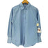 ユナイテッドアローズグリーンレーベルリラクシング UNITED ARROWS green label relaxing フェイクパールボタンシャツ レディース