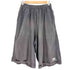 バレンシアガ BALENCIAGA 24aw LARGE SHORTS ダブルリングロゴ ダメージ加工 スウェットショーツ メンズ XXS