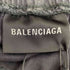 バレンシアガ BALENCIAGA 24aw LARGE SHORTS ダブルリングロゴ ダメージ加工 スウェットショーツ メンズ XXS