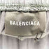 バレンシアガ BALENCIAGA 24aw LARGE SHORTS ダブルリングロゴ ダメージ加工 スウェットショーツ メンズ XXS