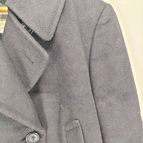 アクアスキュータム AQUASCUTUM CASHMERE カシミヤ混 ダブルブレストコート レディース