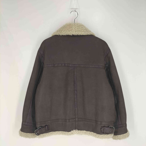 アングリッド Ungrid フェイクレザー B-3 ムートンジャケット レディース JPN:M