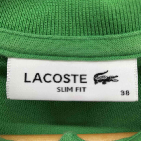 ラコステ LACOSTE SLIM FIT ワニワッペンポロシャツ レディース JPN:38