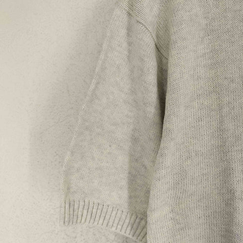 チャップスラルフローレン CHAPS RALPH LAUREN 刺繍ロゴ 半袖 ポロニット レディース L