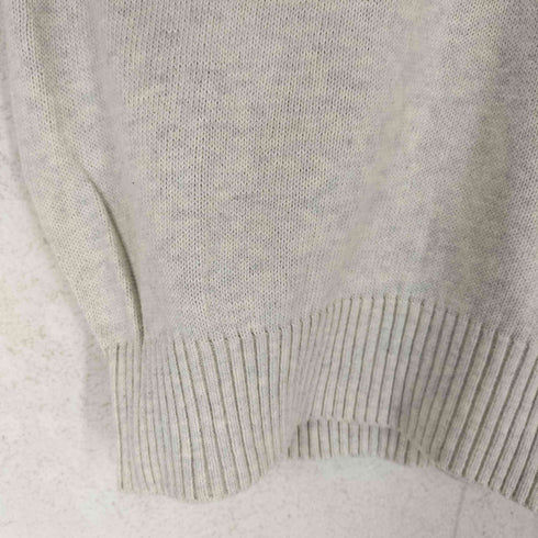 チャップスラルフローレン CHAPS RALPH LAUREN 刺繍ロゴ 半袖 ポロニット レディース L