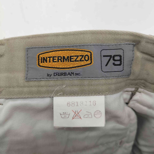 インターメッツォ INTERMEZZO 2タックチノパン メンズ