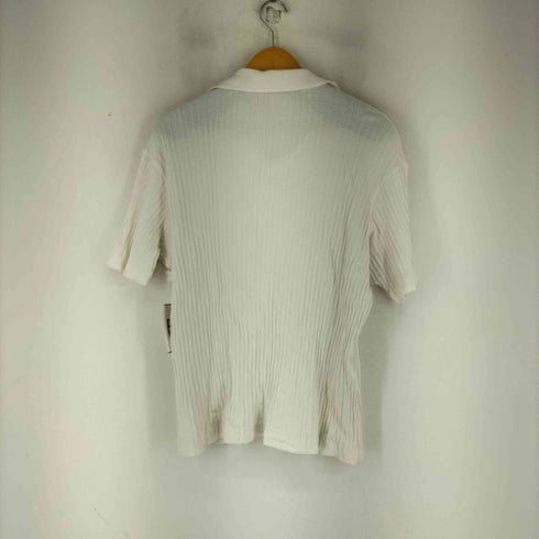 ザラ ZARA ジャガード ポロシャツ メンズ import:M