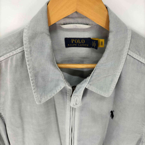 ポロラルフローレン POLO RALPH LAUREN ガーメントダイ スイングトップ 襟裏花柄 メンズ LG