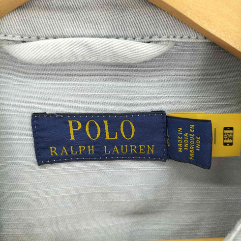 ポロラルフローレン POLO RALPH LAUREN ガーメントダイ スイングトップ 襟裏花柄 メンズ LG