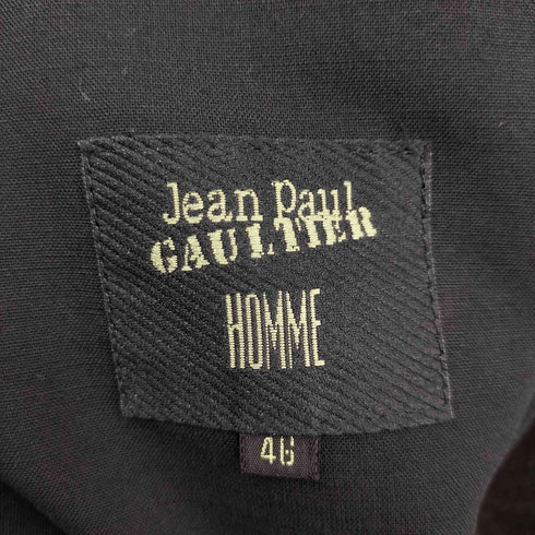 ジャンポールゴルチエオム Jean Paul GAULTIER HOMME ウール セットアップ 3Bテーラードジャケット スラックス メンズ 46
