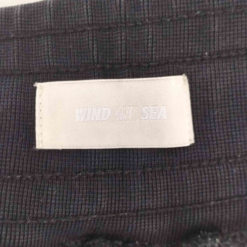 ウィンダンシー WIND AND SEA SEA ワッペン入り スウェットパンツ メンズ JPN:L