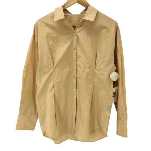 ユナイテッドアローズグリーンレーベルリラクシング UNITED ARROWS green label relaxing FAbRICA ウエスト タック シャツ レディース