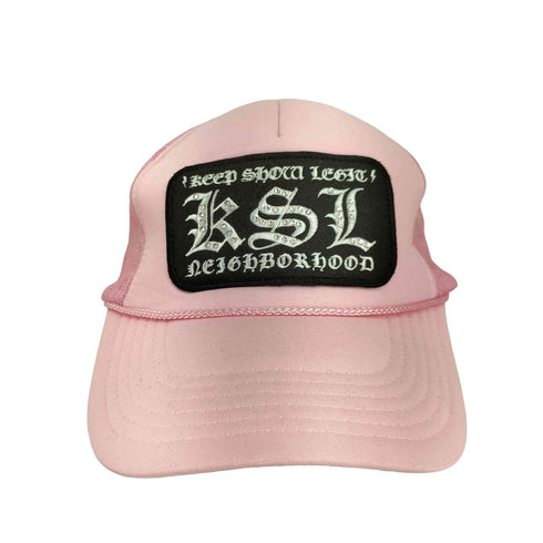 オットー otto collection フロント刺繍 ラメ加工 トラッカーキャップ メンズ