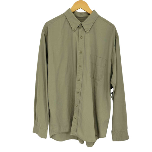 エディーバウアー Eddie Bauer 90s 黒タグ L/S ポロシャツ メンズ M
