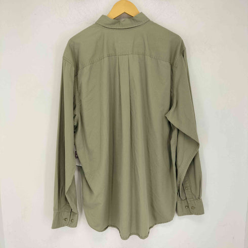 エディーバウアー Eddie Bauer 90s 黒タグ L/S ポロシャツ メンズ M