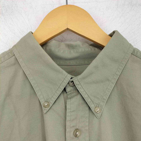 エディーバウアー Eddie Bauer 90s 黒タグ L/S ポロシャツ メンズ M