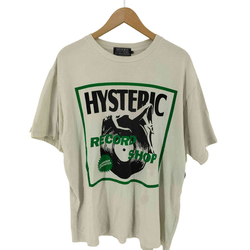 ヒステリックグラマー HYSTERIC GLAMOUR RECORD SHOP Tシャツ メンズ XL