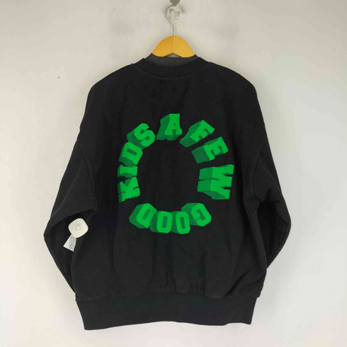 アフューグッドキッズ A FEW GOOD KIDS 両面プリント クルーネックスウェット メンズ import:L