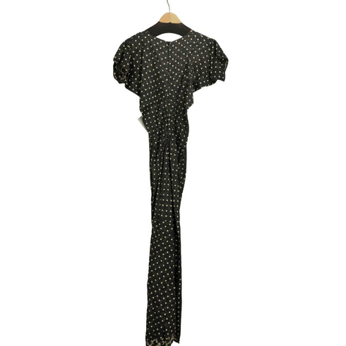 コムデギャルソン COMME des GARCONS 98SS ドット総柄レイヤードデザイン S/S シアーワンピース レディース