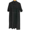 ザラ ZARA プリーツ切替 S/S シャツワンピース レディース import:M