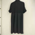 ザラ ZARA プリーツ切替 S/S シャツワンピース レディース import:M