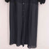 ザラ ZARA プリーツ切替 S/S シャツワンピース レディース import:M