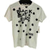 ブラックコムデギャルソン BLACK COMME des GARCONS 09SS ロゴ ドットプリント S/S Tシャツ レディース import:M