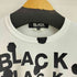 ブラックコムデギャルソン BLACK COMME des GARCONS 09SS ロゴ ドットプリント S/S Tシャツ レディース import:M