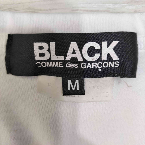 ブラックコムデギャルソン BLACK COMME des GARCONS 09SS ロゴ ドットプリント S/S Tシャツ レディース import:M