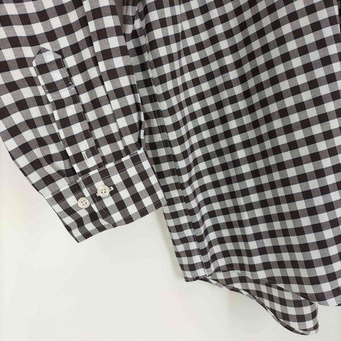 ブルックスブラザーズレッドフリース BROOKS BROTHERS REDFLEECE ロゴ刺繍 ギンガムチェック L/S BD シャツ オーバーサイズ メンズ import:L