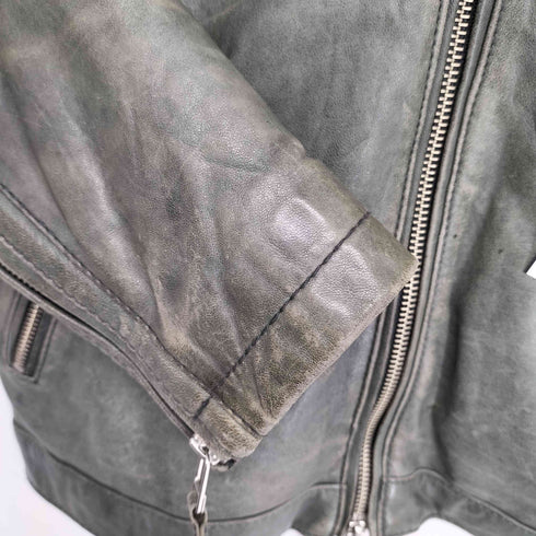 collective ラムレザー ライダース メンズ JPN:3