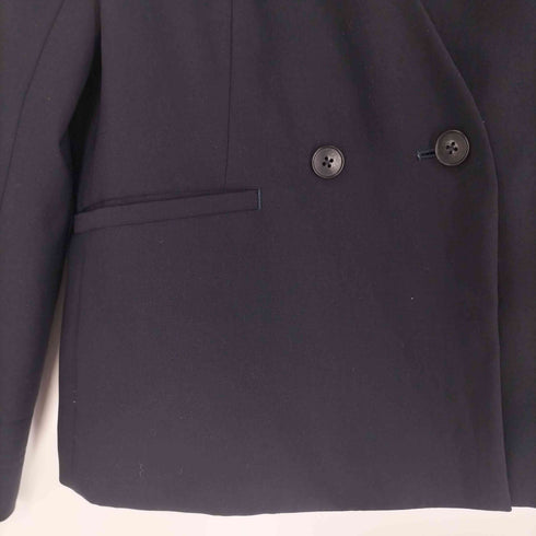 ユナイテッドアローズグリーンレーベルリラクシング UNITED ARROWS green label relaxing 手洗い可能/レックスツイル D ノーラペル ジャケット セットアップ レディース 上38 下 40