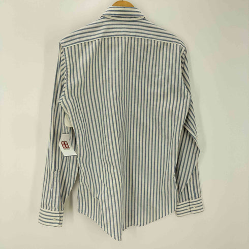 アロー ARROW BRIGADE 80-90S USA製 L/S ストライプ ボタンダウンドレス シャツ メンズ 34/35