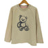 PERSON'S NOBUO IKEDA アニマルプリント 1690クルーネックTシャツ レディース import:L