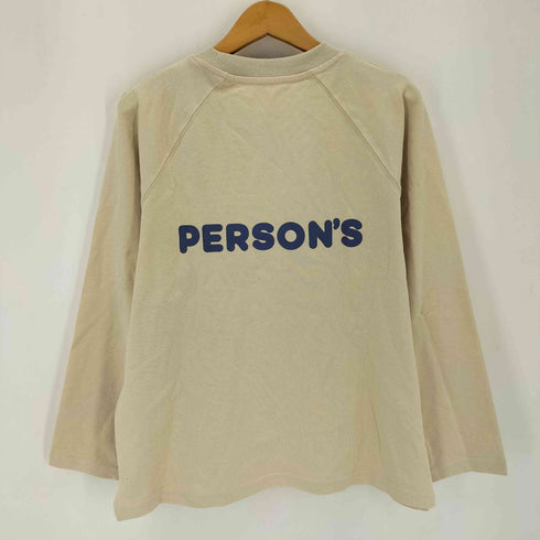 PERSON'S NOBUO IKEDA アニマルプリント 1690クルーネックTシャツ レディース import:L