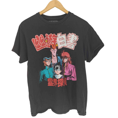 キャラクタープリントクルーネックTシャツ メンズ M