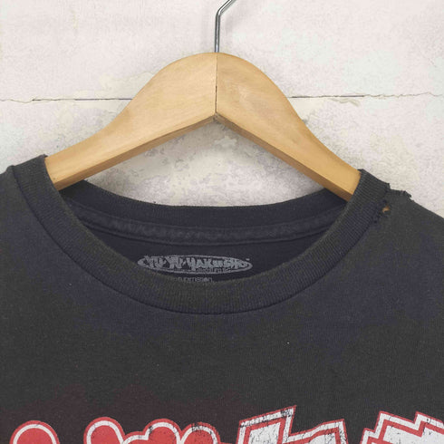 キャラクタープリントクルーネックTシャツ メンズ M