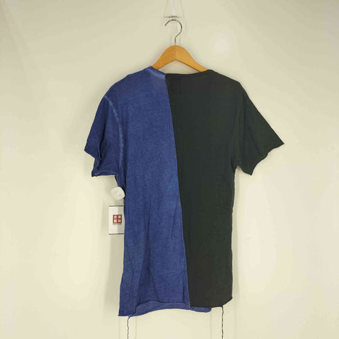 00:00MM MIDNIGHT METHOD ドッキング タイダイ柄 プリントクルーネックTシャツ メンズ