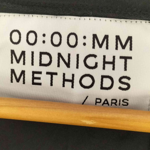 00:00MM MIDNIGHT METHOD ドッキング タイダイ柄 プリントクルーネックTシャツ メンズ